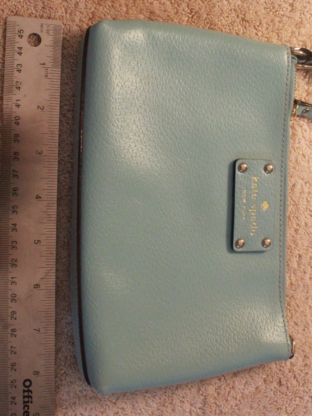 Title: Kate Spade Light Blue Small Crossbody Bag